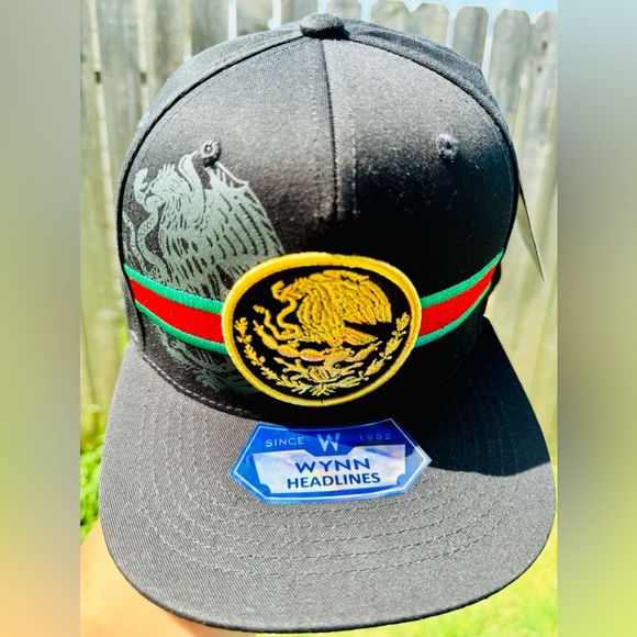 Mexico Snapback hat Adjustable Eagle M Hat Baseball Cap New - Picture 4 of 8